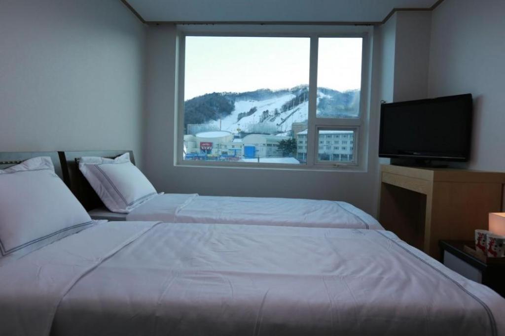 Pyeongchang The White View Buitenkant foto
