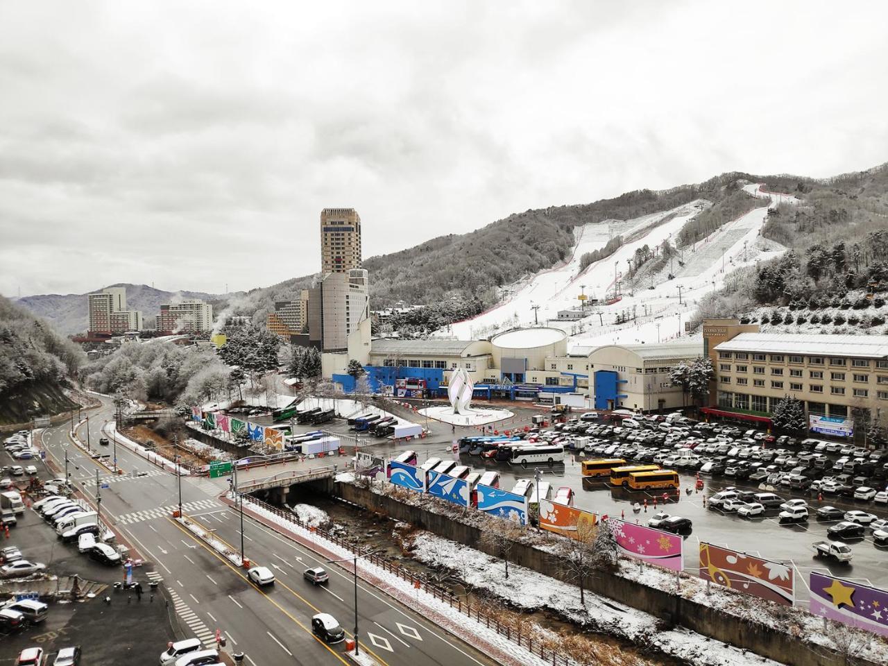 Pyeongchang The White View Buitenkant foto